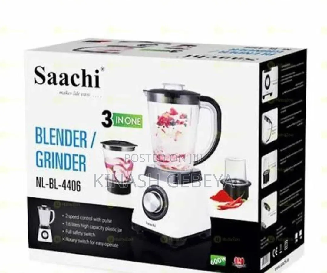 3in1 Saachi Top Quality Blender and Grinder