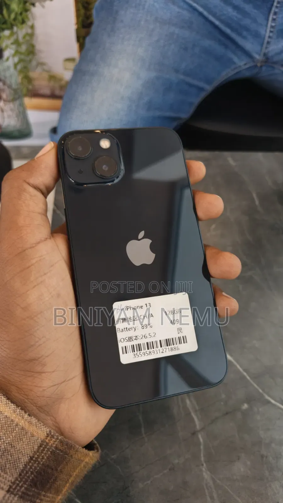New Apple iPhone 13 128 GB Black