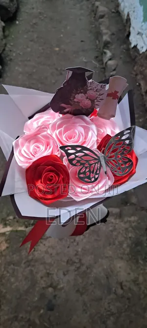 Ribbon Flowers(አርቴፍሻል አበባ)