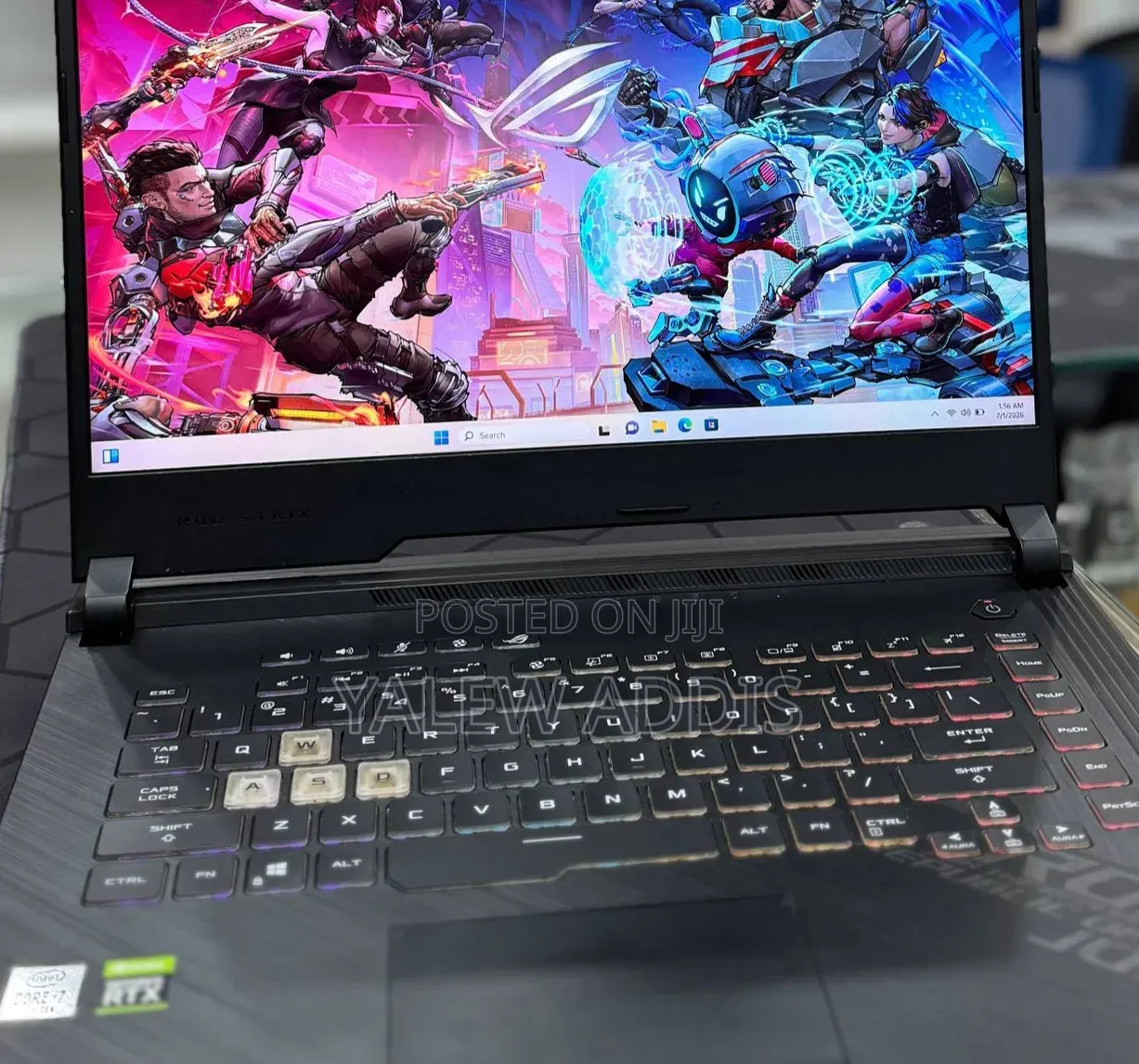 New Laptop Asus ROG Strix G15 16GB Intel Core i7 SSD 512GB