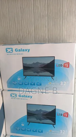 Galaxy TV 32 Inch Smart Android - Double Glass | New 2026 | Original