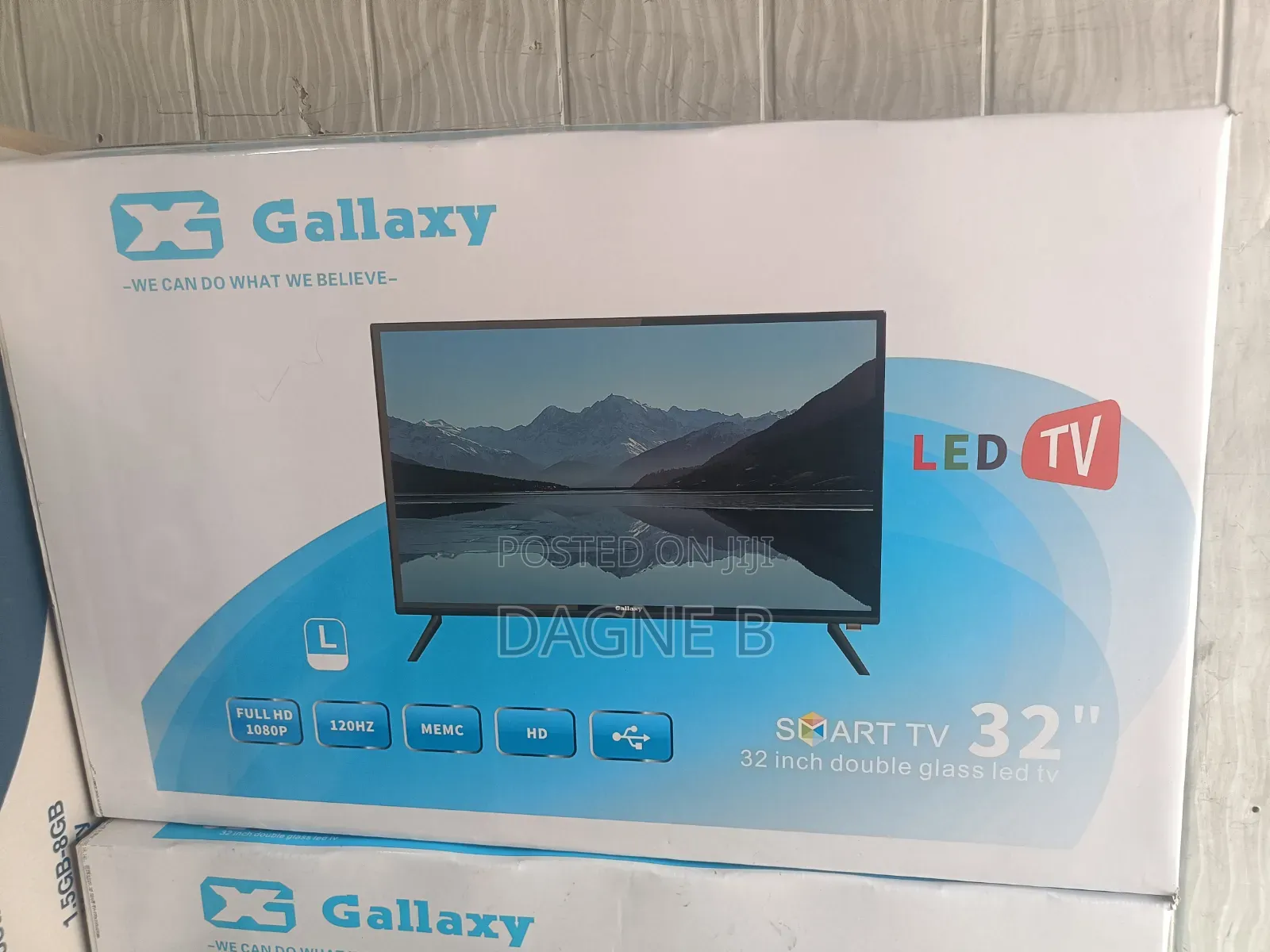 Galaxy TV 32 Inch Smart Android - Double Glass | New 2026 | Original