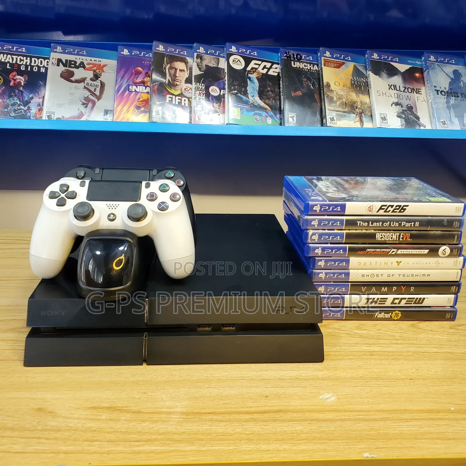 Ps4 Fat Dubai Used Fc26 and 6 Game