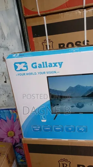 Galaxy TV 43 Inch Smart Android -Double Glass | Original ጋላክሲ ቲቪ