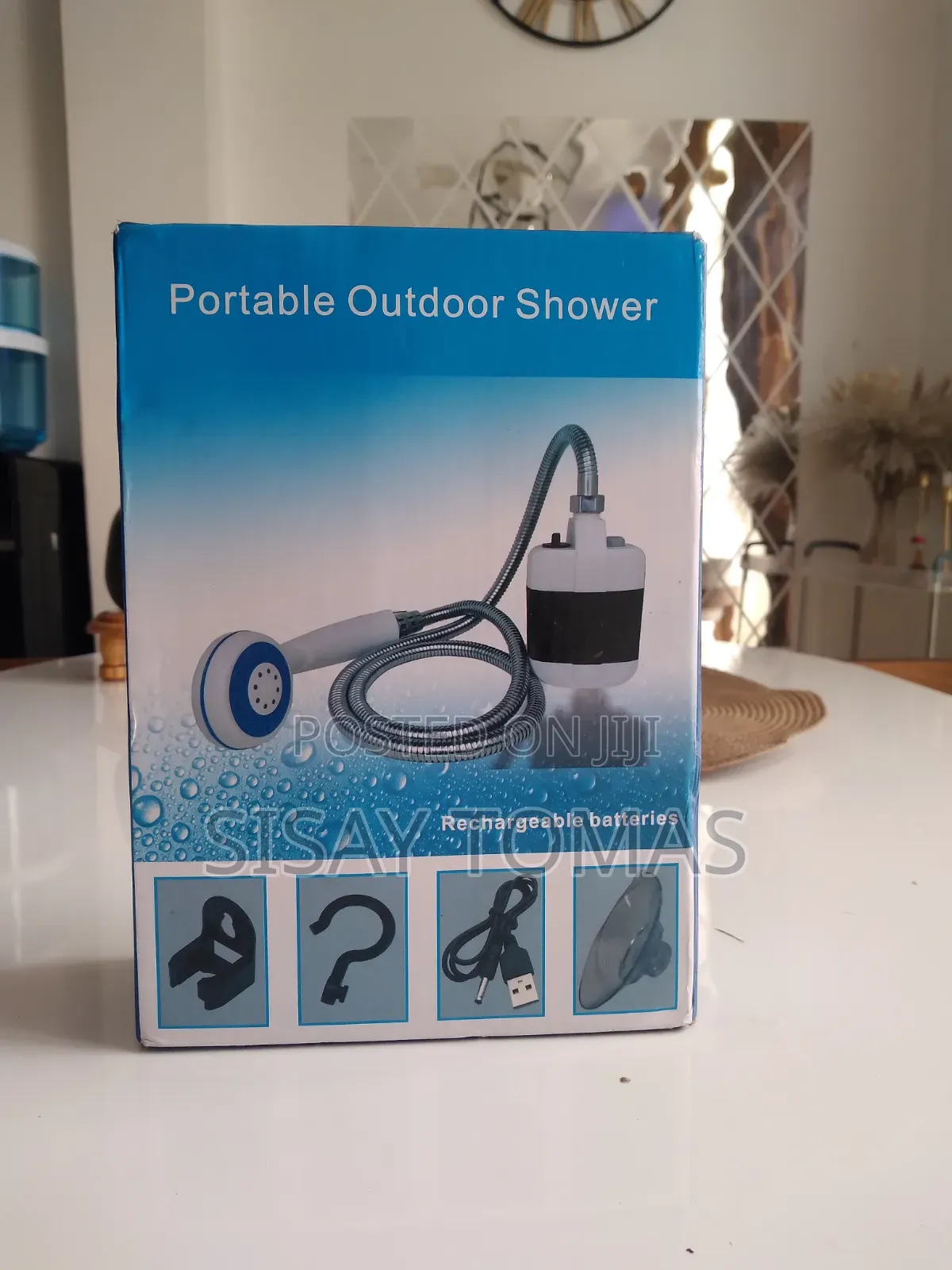 Portable Shower ተንቀሳቃሽ የሻወር መውሰጃ