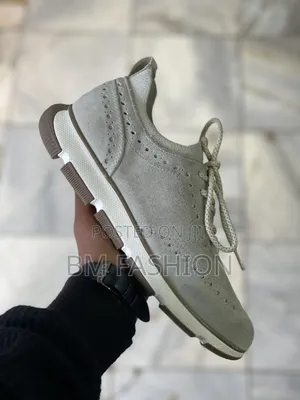 Suede Hybrid Brouge Sneakers
