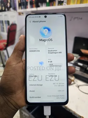 Honor X7d 256 GB Gold