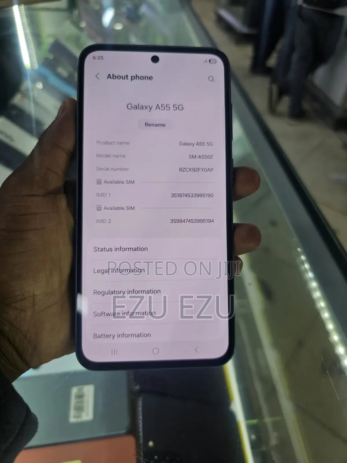 Samsung Galaxy A55 128 GB Blue