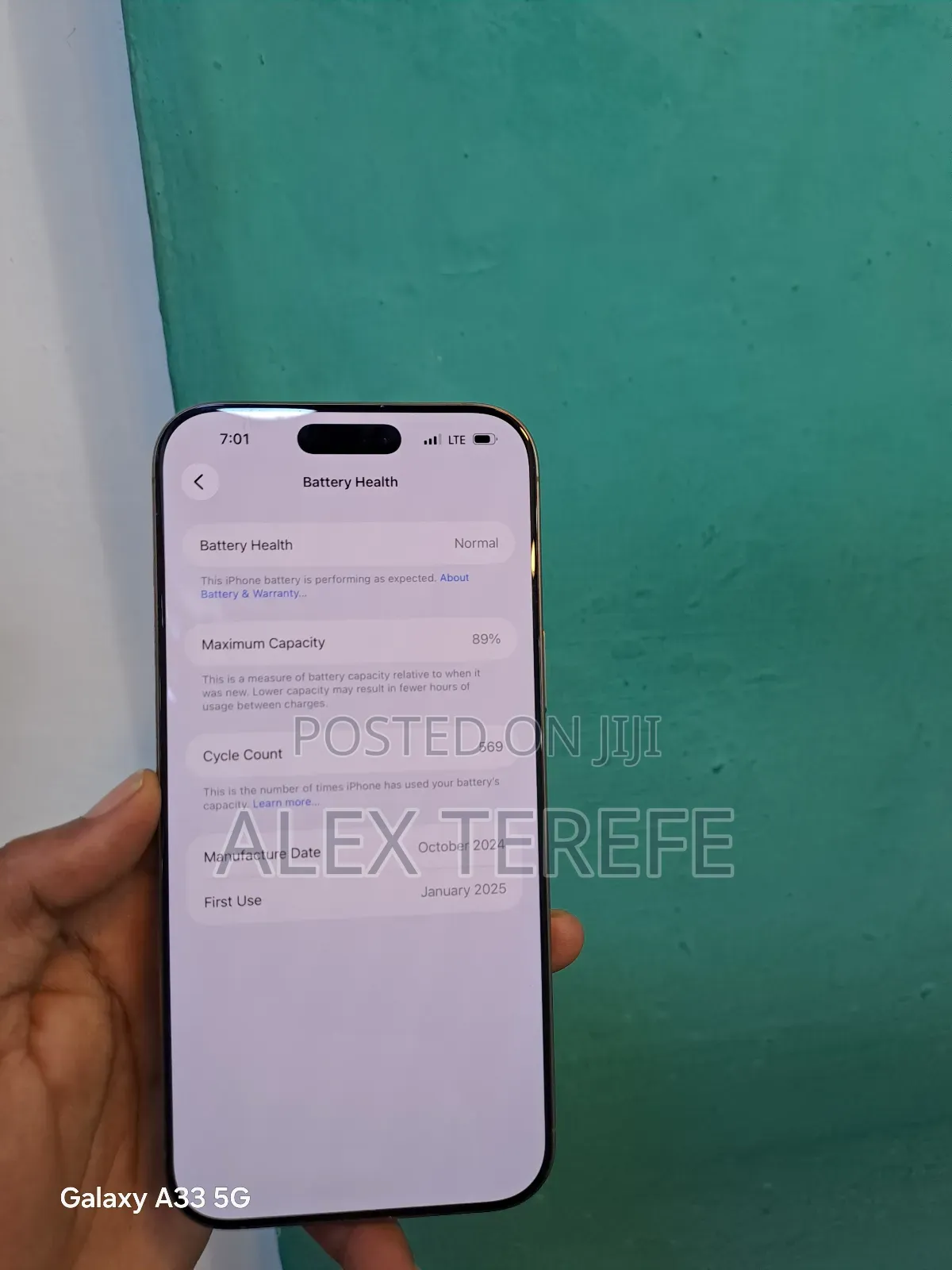 New Apple iPhone 16 Pro Max 1 TB Silver