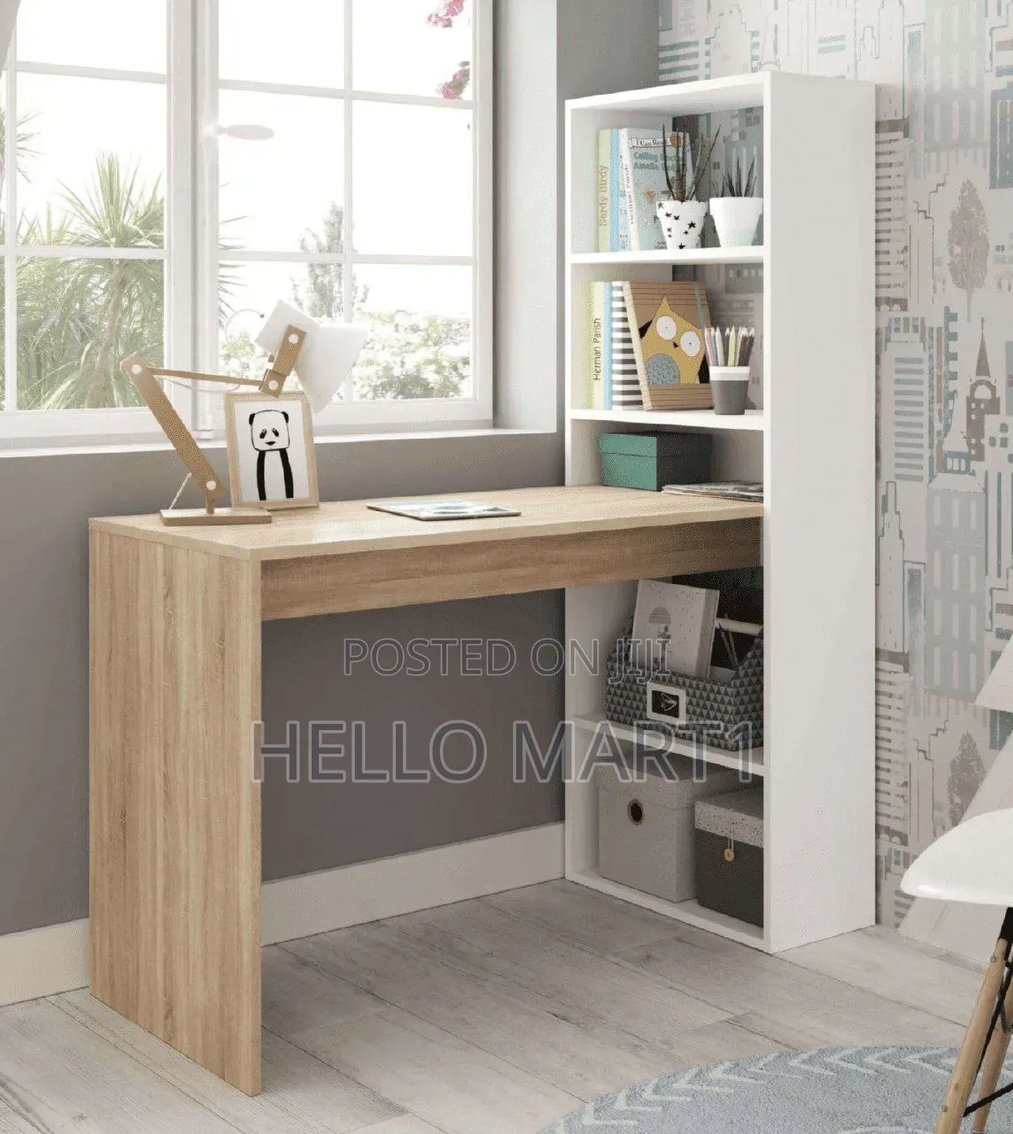 Reading Table With Shelf