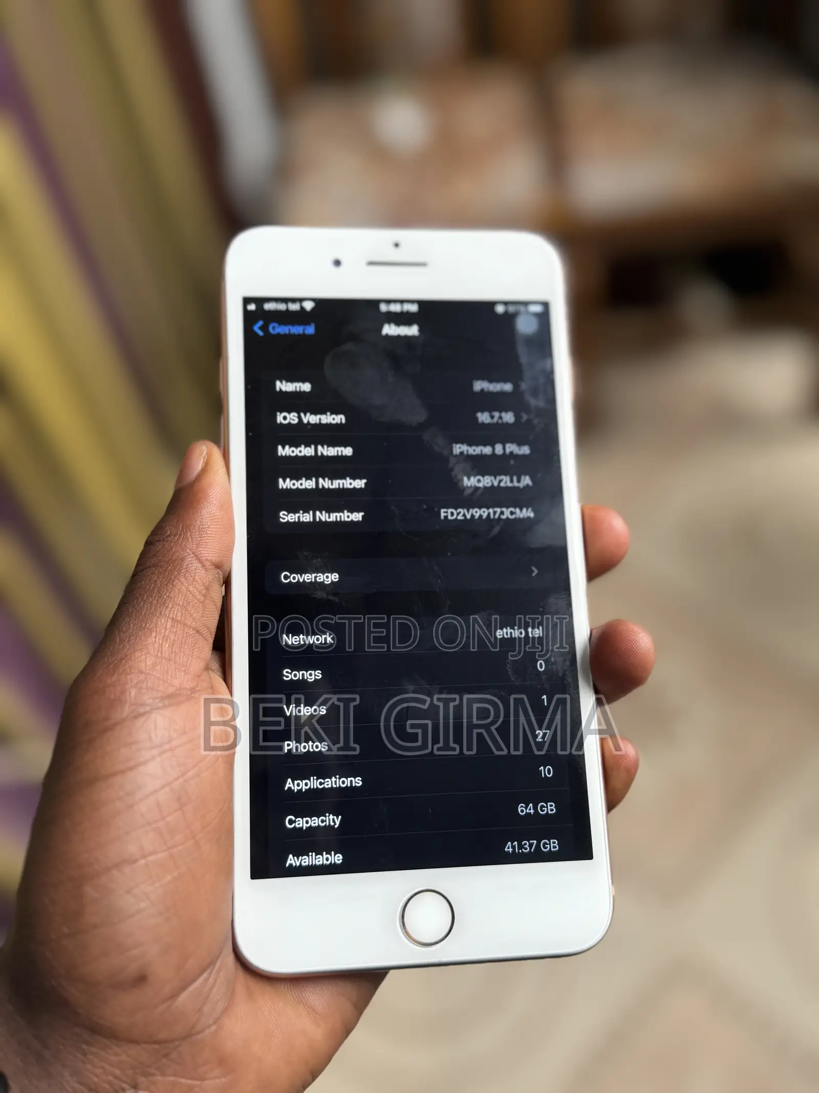 New Apple iPhone 8 Plus 64 GB Gold