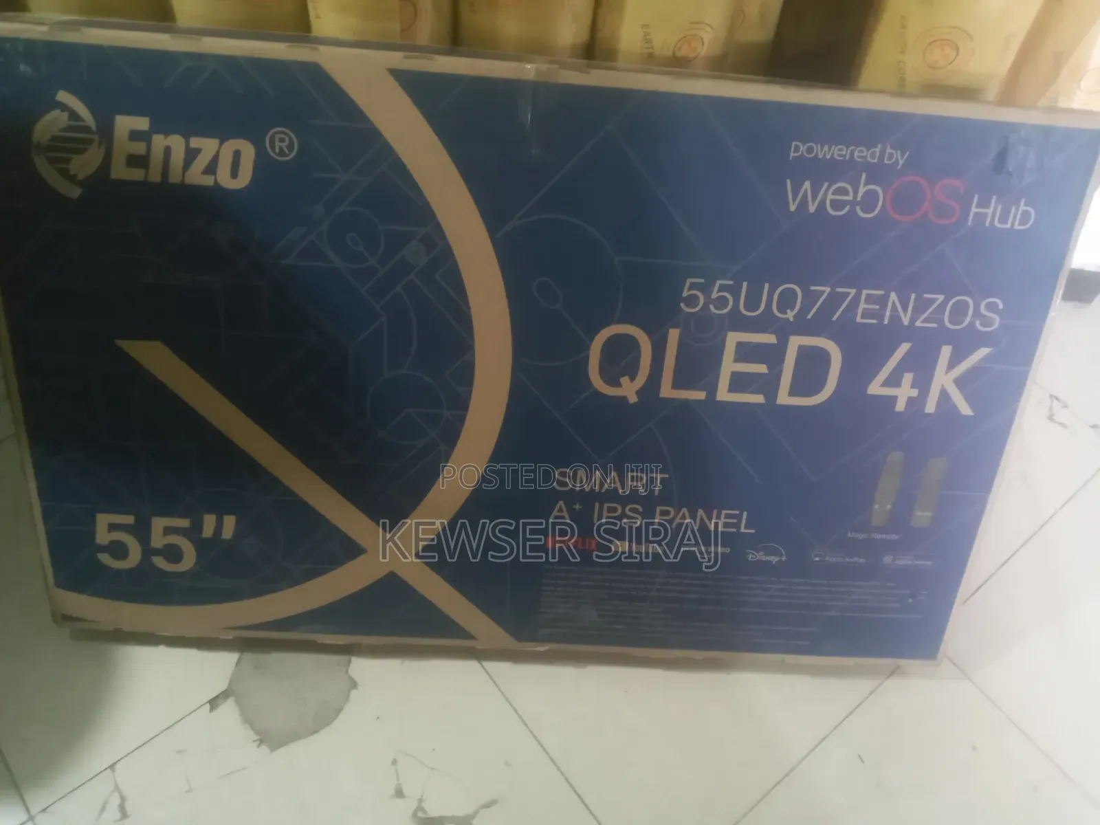 Enzo 55inch TV Qled Smart TV