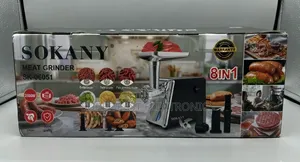 Sokany Meat Grinder (8-in-1, Heavy-Duty 2500W Electric