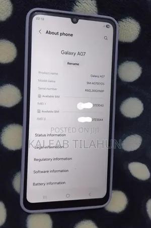 Samsung Galaxy A07 4G 64 GB Gray