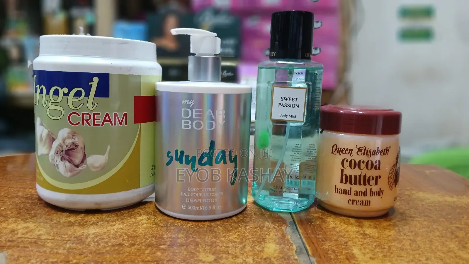 Dear Body Lotion Dear Body እስፖላሸ Angei ትራትምንት