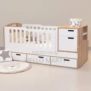 Infant Baby's Bed With Drawer
