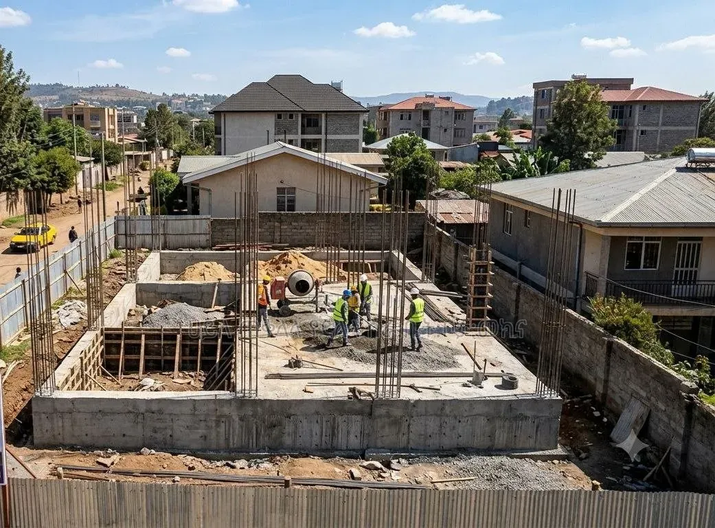 250 ካሬ.ሜትር ለጅ+3 መሠረት የወጣ ቦታ ሽያጭ አያት አካቢቢ