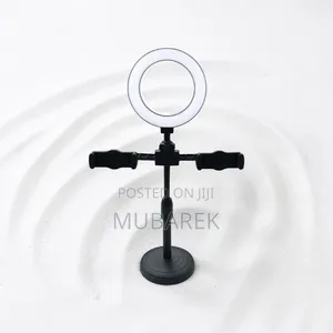Compact Desktop Ring Light –Perfect for Zoom, Skype Beauty Streaming
