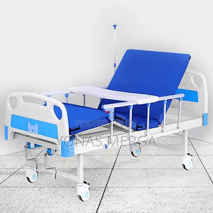 Hospital bed Hospital Bed with Mattress 2 Functions Manual
