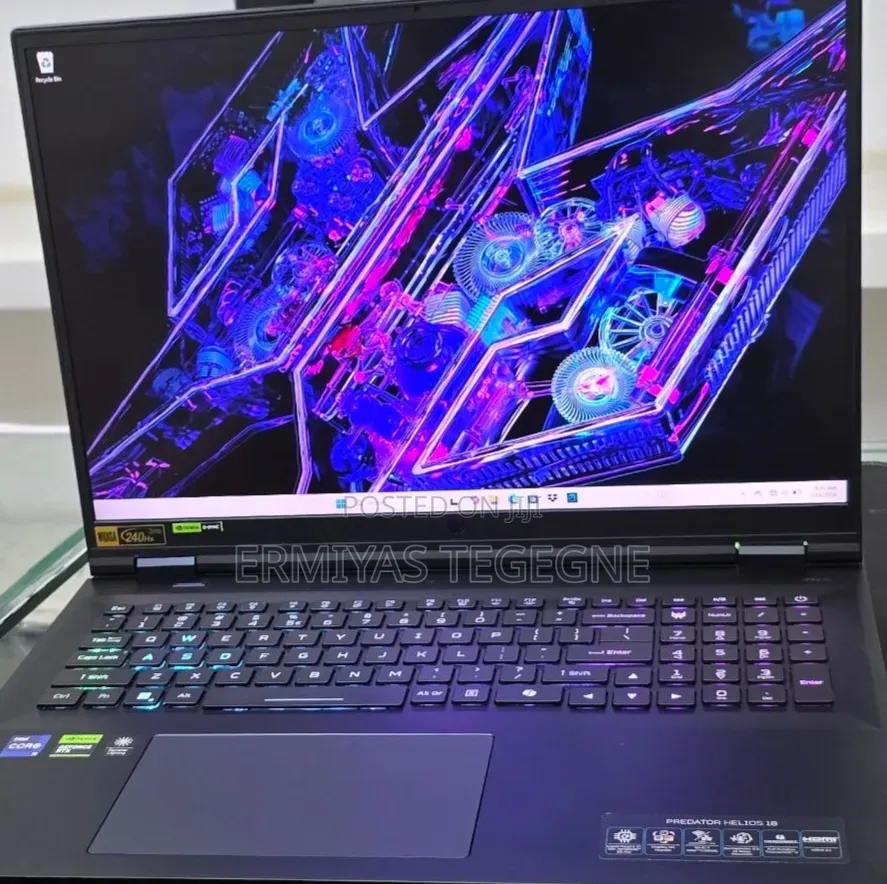 New Laptop Acer Predator Helios 300 16GB Intel Core i9 SSD 512GB
