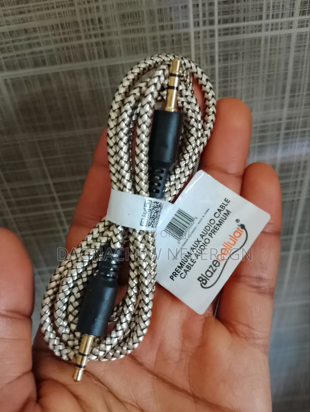 3.5mm Aux Audio Jack Cable