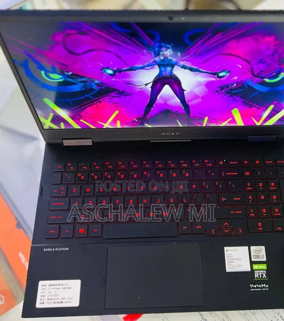New Laptop HP Omen 15 16GB Intel Core i7 SSD 512GB