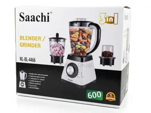 Saachi NL-BL-4466 3-in-1 Blender and Grinder Set 600W 1.6L
