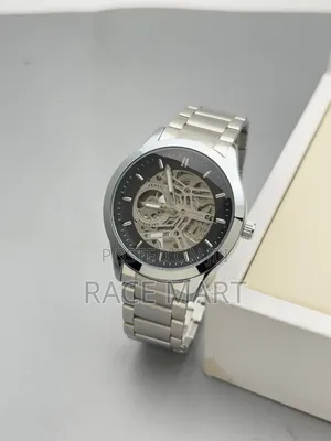Armani Exchange Hampton Skeleton Watch