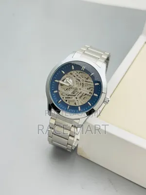Armani Exchange Hampton Skeleton Watch