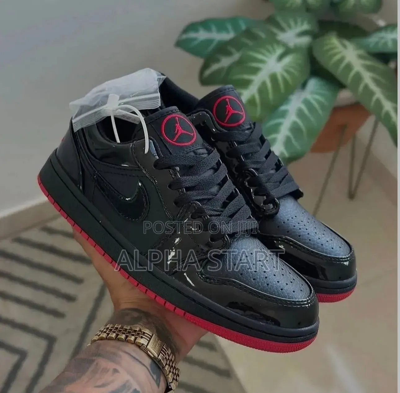 Air Jordan 1 Black Kol High Master Quality Made in Vietnam
