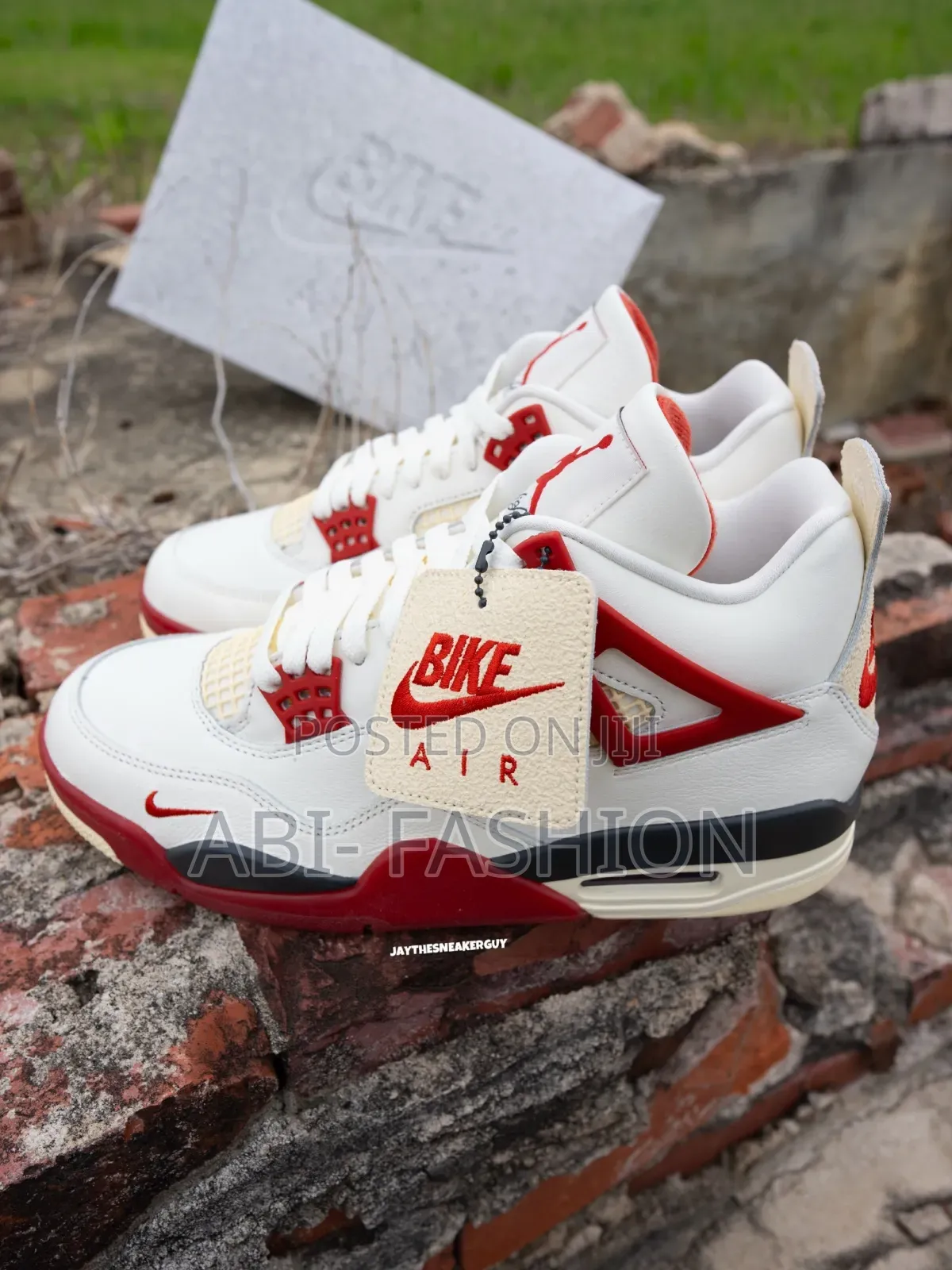 Nigel Sylvester X Air Jordan 4 "Brick After Brick Shoes