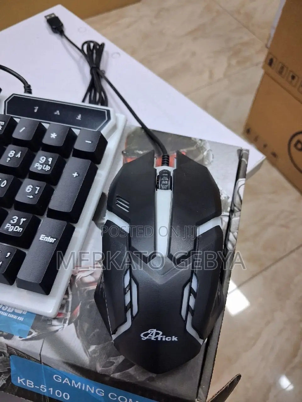 ATick KB-5100 Model: ATick KB: Gaming Keyboard Mouse Combo