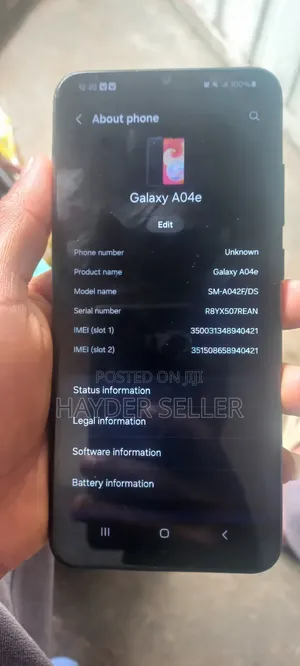 Samsung Galaxy A04e 32 GB Black