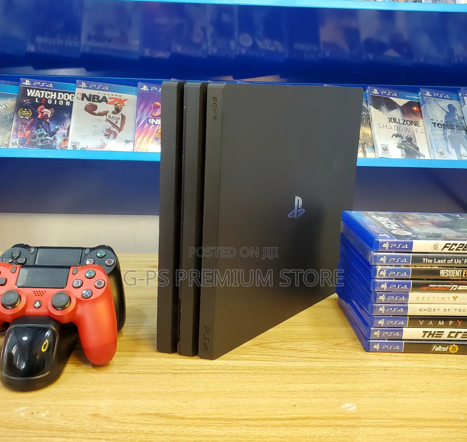 Ps 4 Pro Dubai Used 2 Joystick 