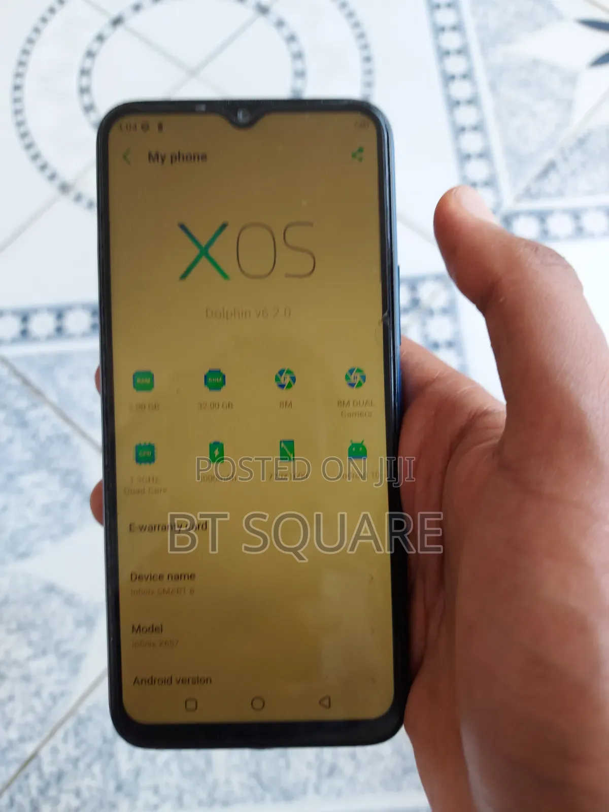 Infinix Smart 6 32 GB Blue