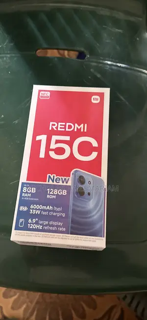 New Xiaomi Redmi 15C 4G 128 GB Black