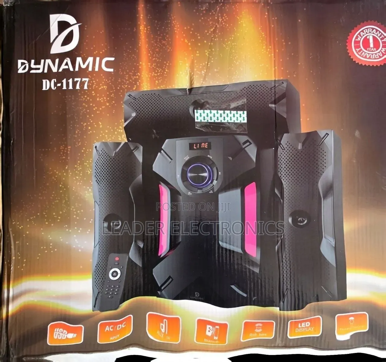 Dynamic 3.1ch Multimedia Speaker System