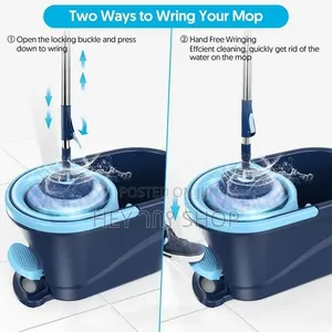 Dual Drive Spin Mop 360°