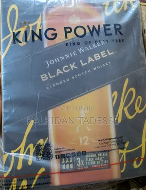 Black Label Whiskey 3 Bottle Package (Original Duty Free Shop)