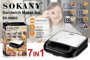 Sokany 7 In1 Sandwich Maker Set