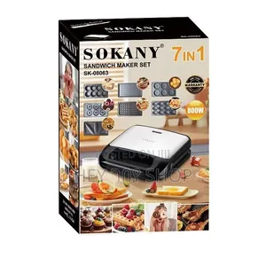 Sokany 7 In1 Sandwich Maker Set