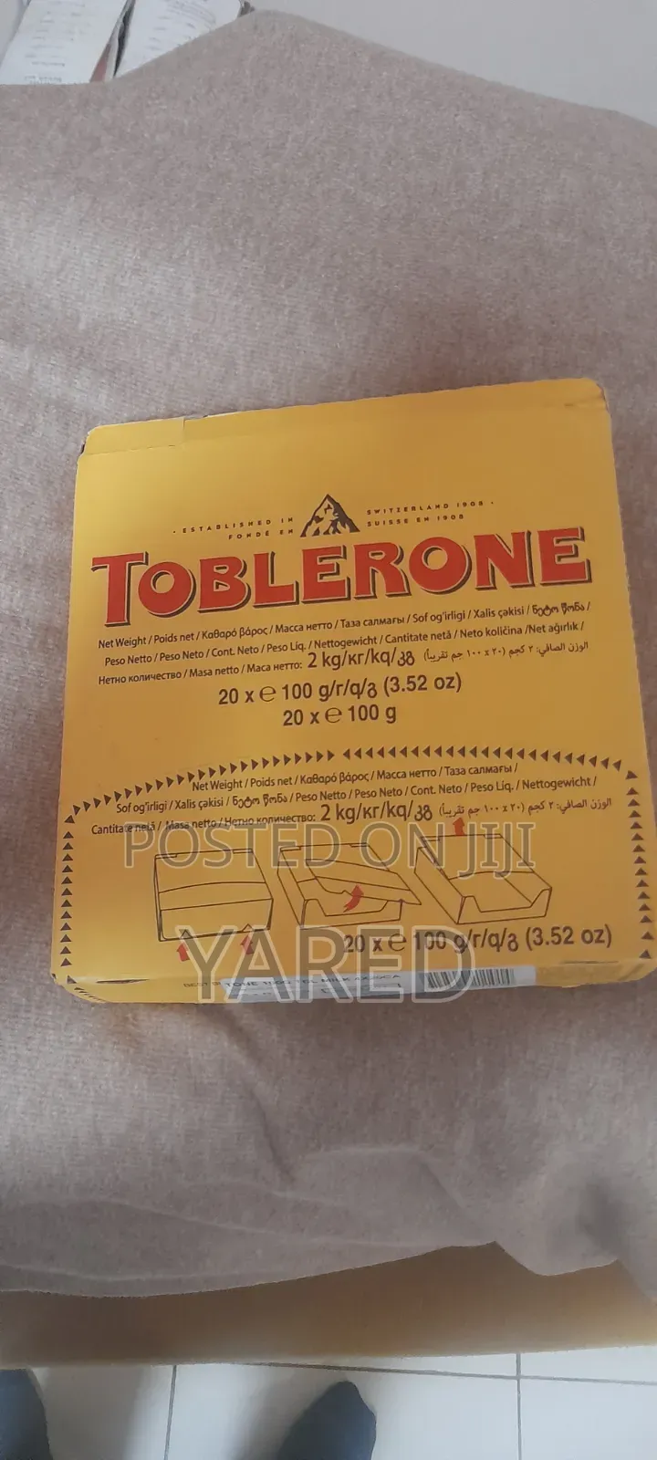 Toblerone Chocolate