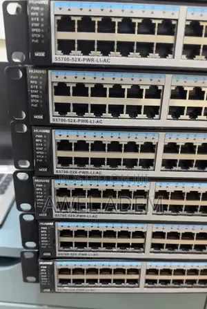 Huawei S5700-52x-PWR-Li-AC 48,Por Gigabit 4-Port POE+ 10GE SFP+ Switch