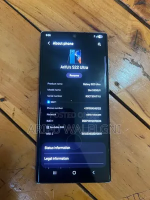 Samsung Galaxy S22 Ultra 256 GB Black