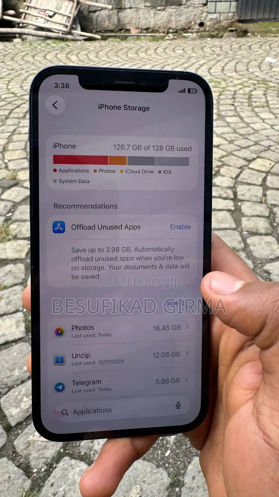 New Apple iPhone 12 128 GB Blue