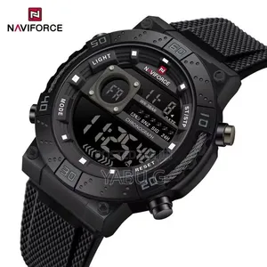 Men's Naviforce Quartz Analog and Digital New Brand Stainless Steel