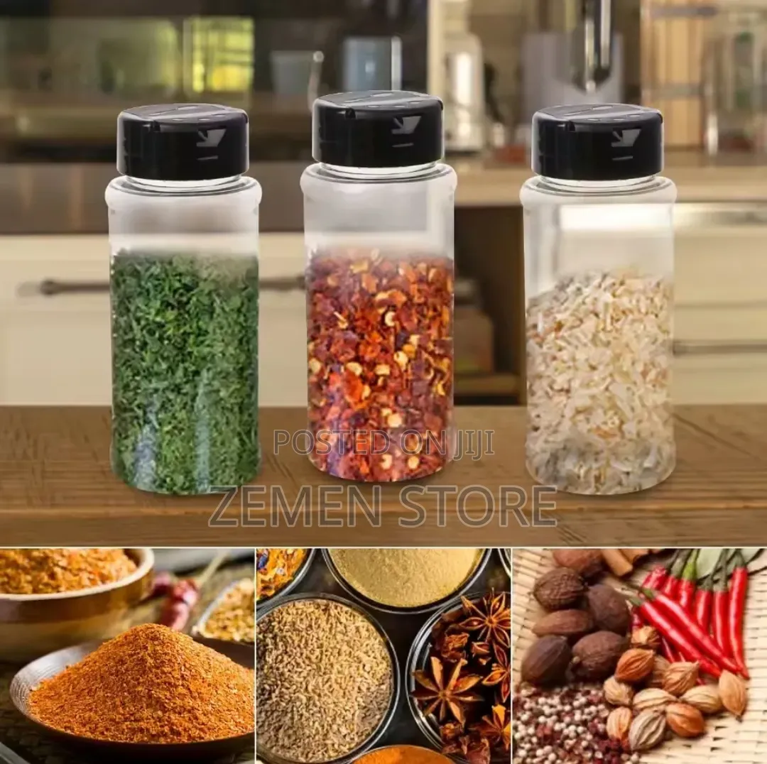 Under-Shelf Pull-Out Spice Rack Organizer With 6 Jars