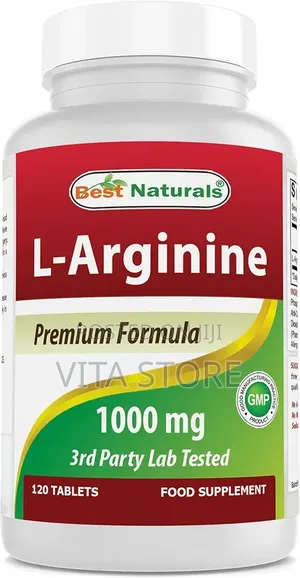 L-Arginine 1000 Mg 120 Tablets - Pharmaceutical Grade L Arginine