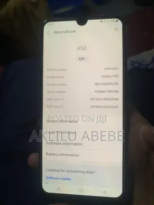 Samsung Galaxy A50 128 GB White