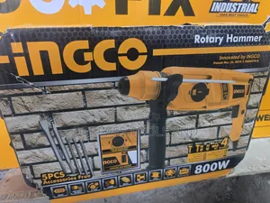 INGCO Rotary Hammer 800W 4 Function SDS Plus Rotary Hammer Drill